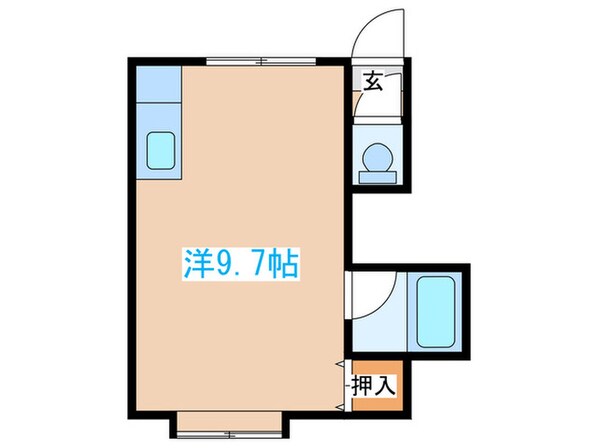 カトレア南郷の物件間取画像